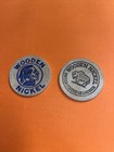 Wooden Nickel Token Lot Boy Scout Jamboree Kara   s Cleaners  Lot -i      