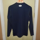 Mens Under Armour Long Sleeve Compression Shirt Cold Gear Dark Blue Small