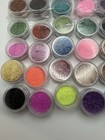 72 Mix Colors Art Powder Glitter Dust Set Uv Acrylic Nail Tips Glitters Manicure