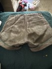 Vintage German Lederhosen Genuine Grey Suede Shorts Oktoberfest 29    Waist
