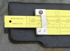 Vintage Pickett Model N902-es Simplex Trig Slide Rule And Vinyl Case Look