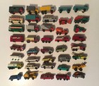 Vintage 60   s Lesney Matchbox Lot 40 Commercial-construction Trucks