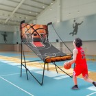 Led Electronic Indoor Basketball Arcade Game Hoops Shot 4 Player W 5 Balls