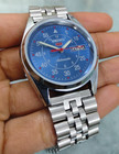 Vintage Seiko 5 Blue Automatic 17 Jewels Day date Japan Men s Wrist Watch 6309