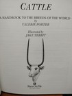Cattle Hardback Breeds Of The World By Valerie Porter Cows 10-1 2  X 8  400 Page