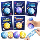  24 Pack Valentines Cards For Kids  Squeeze Balls With Valentines Day Cards 