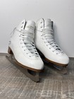 Dbx Girls Youth White Pair Of Figure Ice Skates Size 4