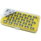 Cutex Pack Of 28 Singer Class 15  2518 Metal Bobbins With Storage Case