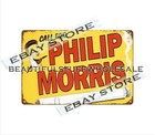 Philip Morris Tobacco Cigarettes Metal Tin Signwall Art Decor Living Room