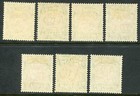 Australia Postage Due 1938   d-1 - Sg D 112-d 118 Hinged Mint  cat    275 As U m 