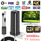 6000 Mile Outdoor Tv Antenna Digital Hdtv 4k Amplified 360   Uhf Vhf Long Range