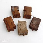Vintage Leather Ammo Pouch -single- Cartridge Magazine mauser Military Yugo serb