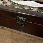 Modern Wooden Metal Tissue Holder-rectangular Tissue Box Cover Napkin Floral