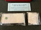 Vtg Catholic Priest Traveling Mass Kit Sick Call Set With Case Crucifix