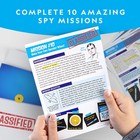 National Geographic Spy Science Kit - Kids Spy Activity Set  Complete 10 Secr   