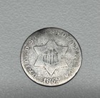 1852 3c 3 Cent Trime Silver Coin Type Collection Set Star Shield Exact Coin Pics