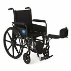 Medline K4 Lightweight Wheelchair  18 wx16 d Seat  Full-length Arms-mds806550fla