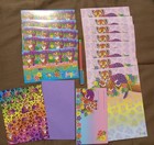 Vtg Lisa Frank All In One Leopard Stationary Pack Incomplete Read Description 