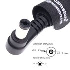 Dc To Dc Coiled Power Cable For Atomos Blackmagic Video Assist Transmitters