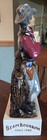 Vintage Jim Beam Kentucky Bourbon Whiskey Cowboy Statue With Area For Bottle