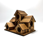 Outdoor Bird House  Hanging Bird House  For A Rustic Outdoor Garden