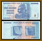 Zimbabwe 100 Trillion Dollars  2008 P-91 Banknote  cir  Used Note Coa