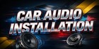 Car Audio Installation Vinyl Banner Custom Stereo Sound System Sign