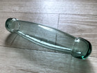 Vintage Japanese Elongated Rolling Pin Glass Float Hokkaido 7 3    Rare
