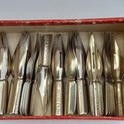 Lot Of 39 Esterbrook 988 Radio Fountain Dip Pen Nibs Tips   Box