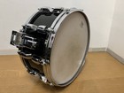 Pearl Maple Shell Snare Drum 14x6 5 Mij Rare Vintage Black Wrap