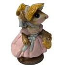 Wee Forest Folk M-012 May Belle Mouse  retired Vintage 