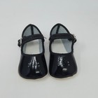 Vintage Black Patent Leather Baby Shoes   Pink Disney Pluto Socks Set