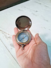 Antique Style Push Button Pocket Compass Vintage Nautical Marine Camping Hiking
