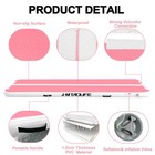 Hmtaolife Inflatable Air Gymnastics Mat Tumble Track  6 6 10 13 16 20ft