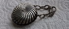 Antique Victorian Solid Siver Pincushion London 1889