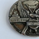 Harley Davidson Eagle Belt Buckle Vintage 1990 Live The Legend Special Edition 