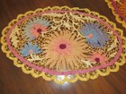 2 Vintage Belgian Handmade Doilies C  1935 22 