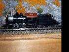 N Scale  Undecorated  Bachmann  0-4-0 Steam Locomotive With Tender 