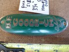 Large 1950 s Schwinn Phantom Sized Bf Goodrich Bike Badge With Screws  used  