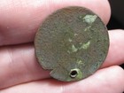 1787 New Jersey Cent- Colonial Copper Coin- Shipwreck Find  29 Mm Diameter 