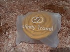 Huzi Infinity Pillow Kids Mini Travel Neck Pillow Ochre Yellow New