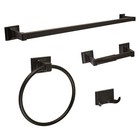  560854 Millbridge 4-piece Bathroom Accessory 4 Piece Set Oil Rubbed Bronze