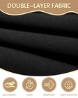 Yaniky Winter Kids Neck Warmer  Warm Scarf Soft One Size  Black