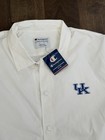 New Kentucky Wildcats Ncaa Men s L Champion Classic Coaches Jacket Snap Buttons