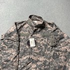 Us Army Combat Uniform Coat Jacket Military Fr Medium Long Acu Camouflage New