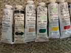 8 Windsor And Newton Artist Oil Color Lot With 4 High Series  Great Lot