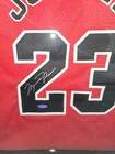 Micheal Jordan Signed Un-framed Red Bulls Jersey Uda