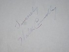 Vintage Autograph Movie Star Walter Connolly   Anita Louise   Autographs 