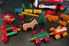 Vintage Wooden Toys  Train Ks555 Pull Toy  Dusyma  Discovery  Haba  Collection