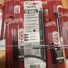 Sharpie S-gel Refills Black Ink Gel Pen Refills Medium Point  0 7mm  10 Packs